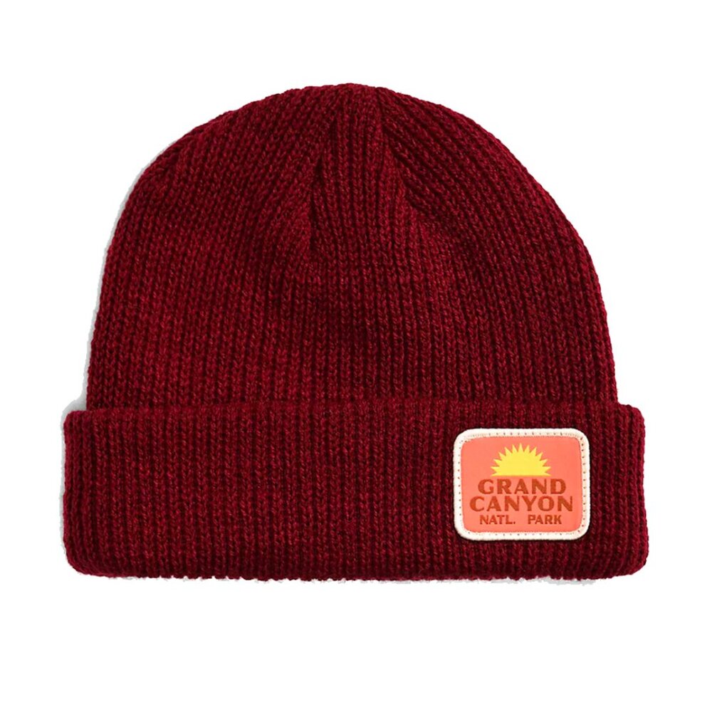 American Needle Men  Knit Beanie Fisher Burgundy New With Tags
